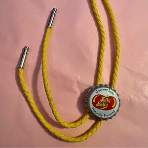 Jelly Belly Yellow Bolo Tie